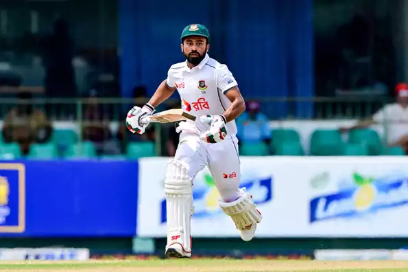 Shadman Islam led Bangladesh's batting with 46 runs on a rain-affected day.