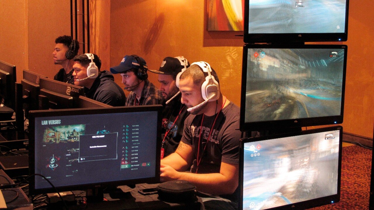 Video game players in an esports tournament (AP Photo) Esports - Image for representation.