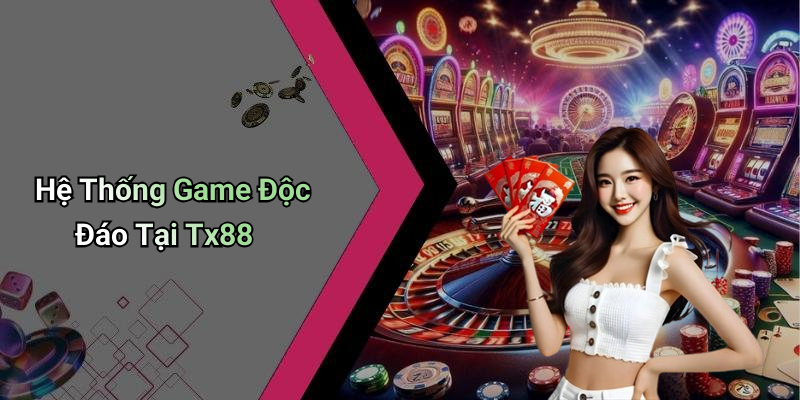 Hệ Thống Game Độc Đáo Tại Tx88