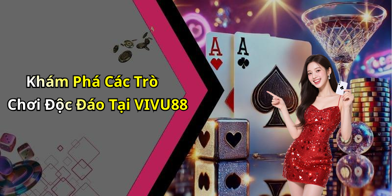 Khám Phá Các Trò Chơi Độc Đáo Tại VIVU88